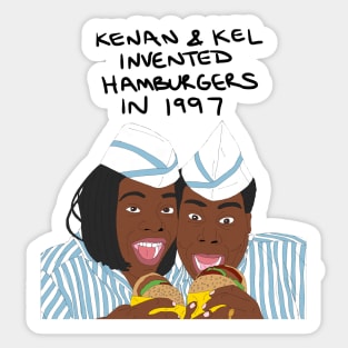 Inventors of Burgers Sticker